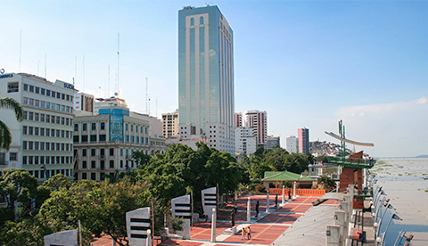 Guayaquil, Simón Bolívar boardwalk