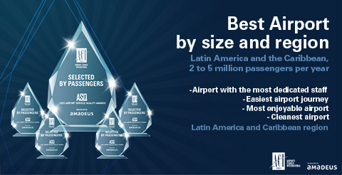 ASQ Awards the airport of Guayaquil has won this year.