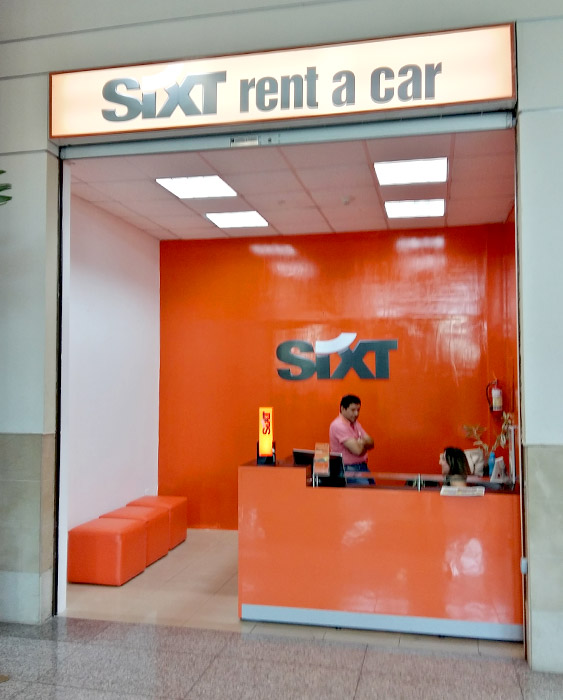 Aeropuerto JJO Alquiler de vehículos