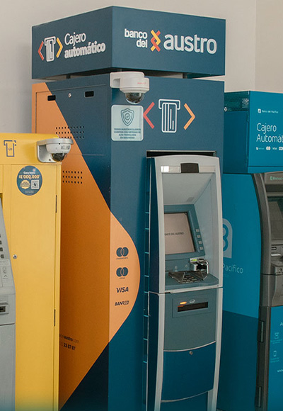 'Banco del Austro' ATM.