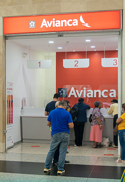 'Avianca' ticket sales.