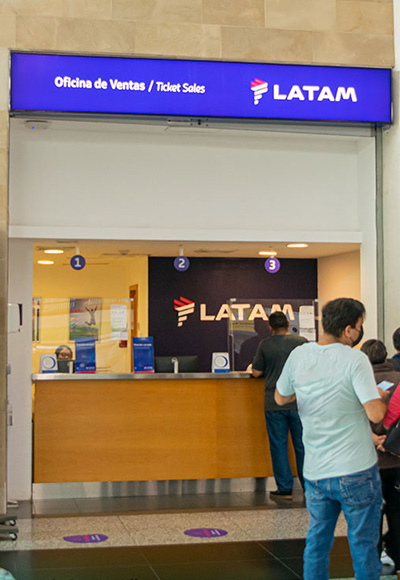 'Latam Airlines' ticket sales.