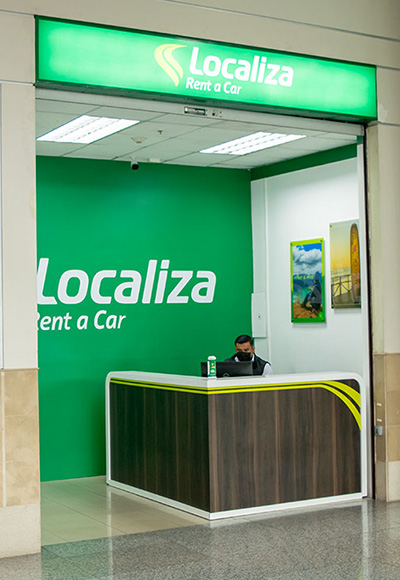 Local de 'Localiza'.