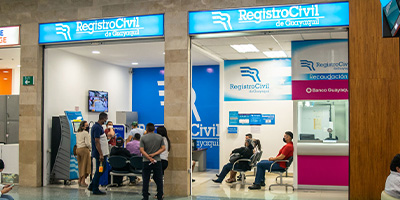Registro Civil de Guayaquil.